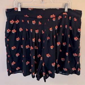 Maeve print shorts